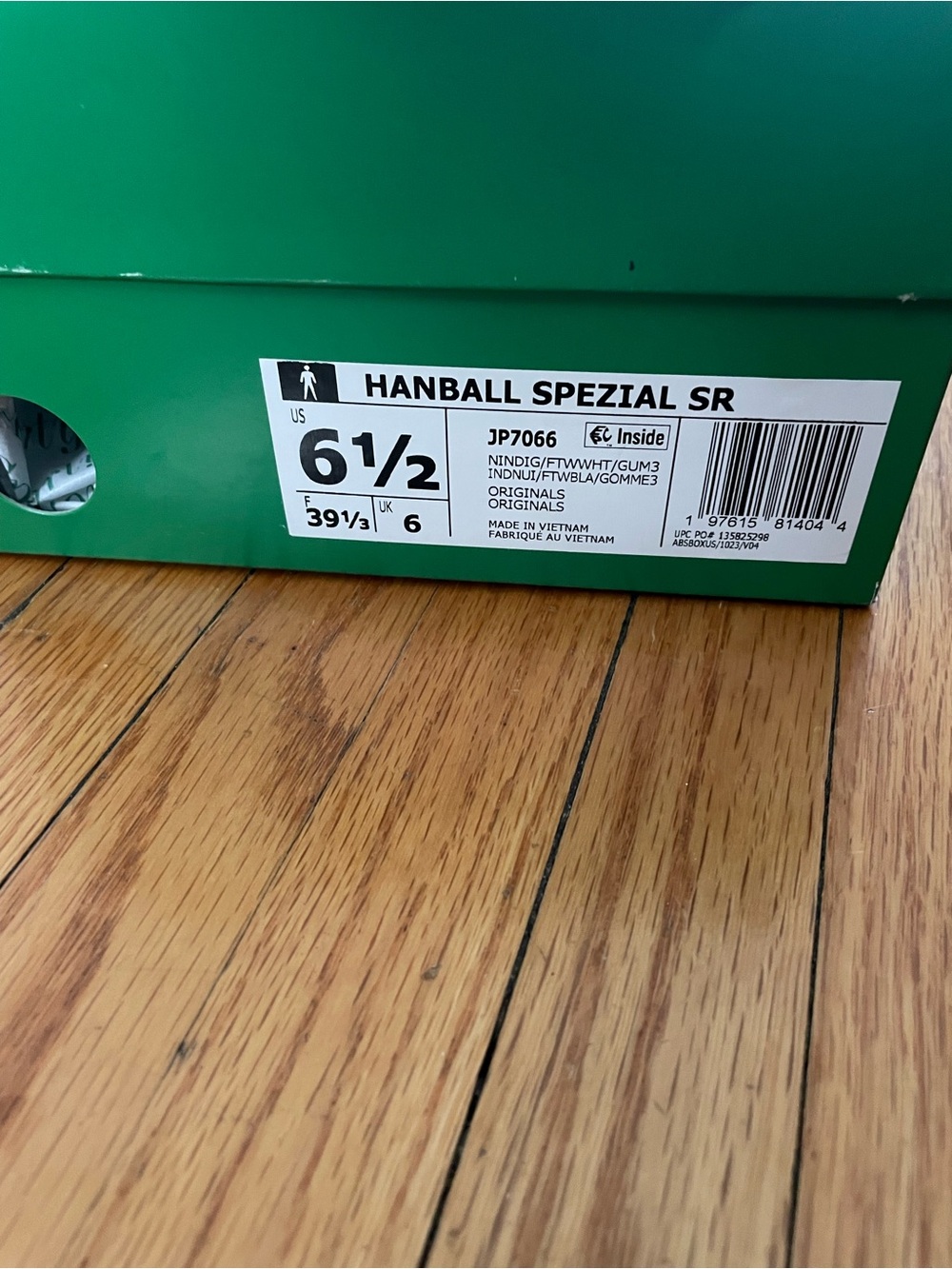 NEW IN BOX adidas Navy Suede Hanball Spezial - Picture 5 of 5